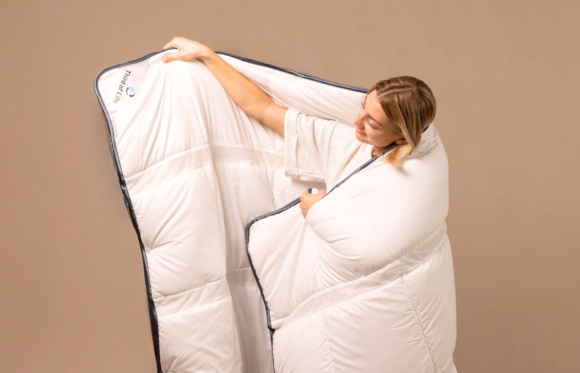 AERO ActiveClima OptiSleep Bettdecke mit VentiFill® Technologie - Third of Life