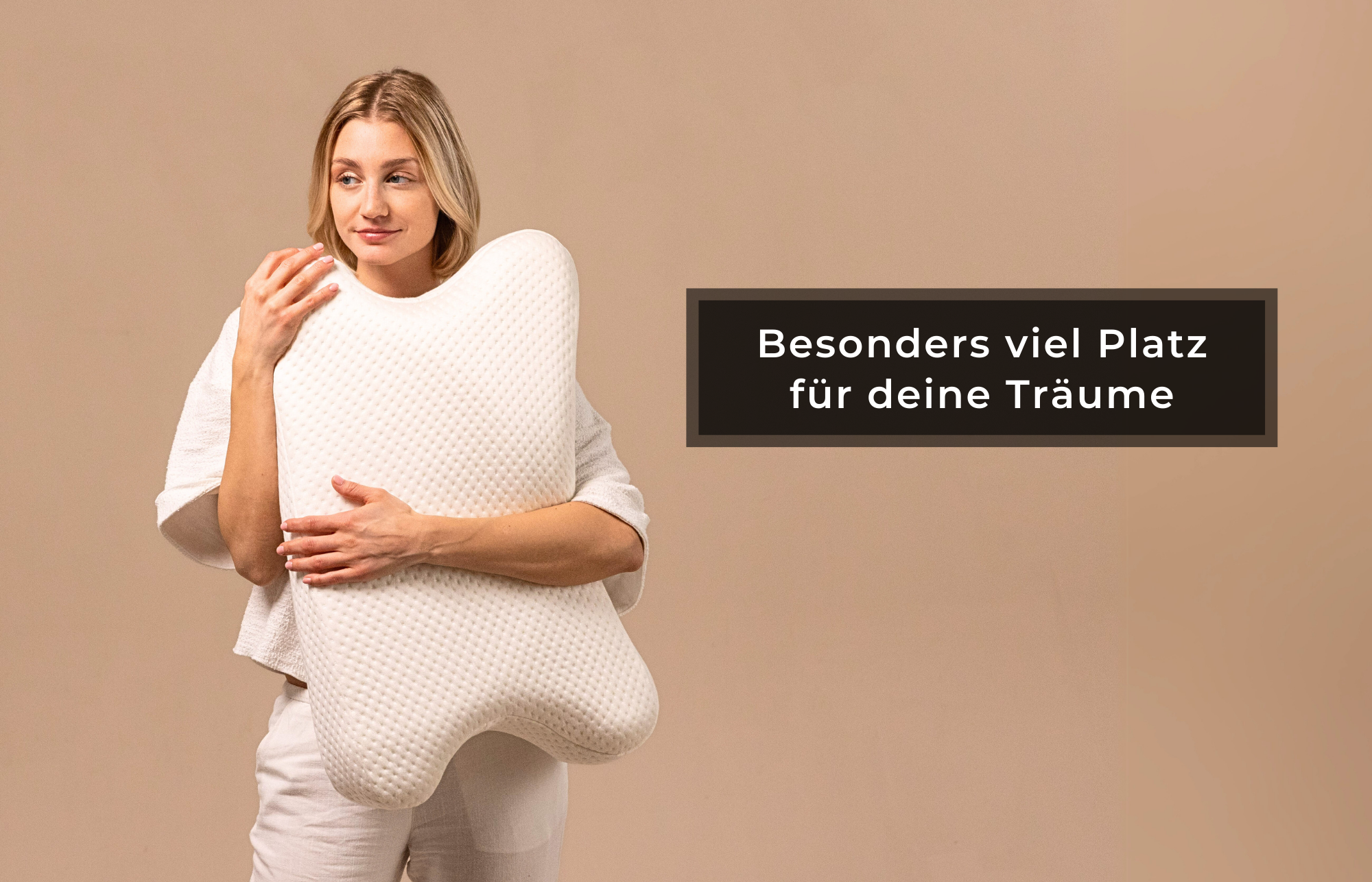aiLigner Pillow - Anpassbares Nackenstützkissen für erholsamen Schlaf - Third of Life