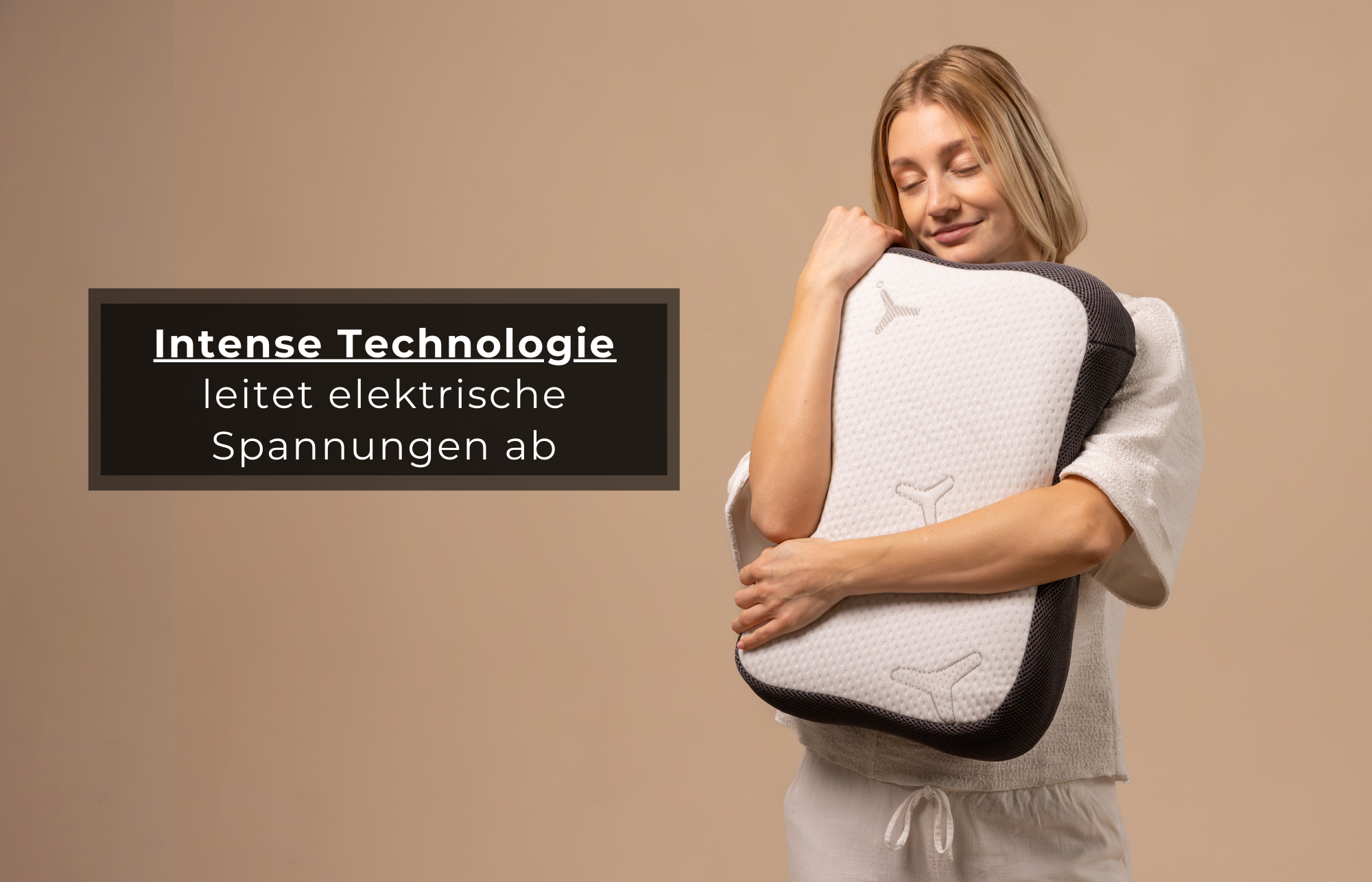 ReCharge Nackenstütz-Kopfkissen für optimale Erholung mit Bambus-Aktivkohle - Third of Life