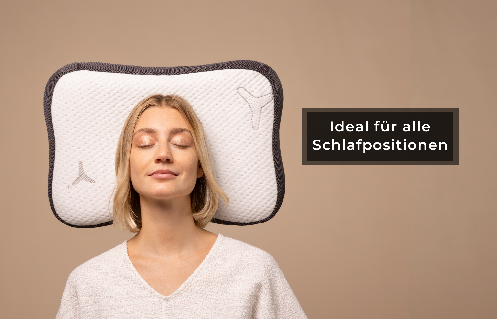 ReCharge Nackenstütz-Kopfkissen für optimale Erholung mit Bambus-Aktivkohle - Third of Life