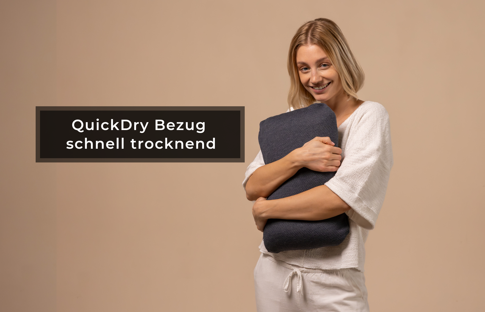 VOLAR Reisekissen, ergonomisches Kopfkissen für erholsamen Schlaf unterwegs - Third of Life