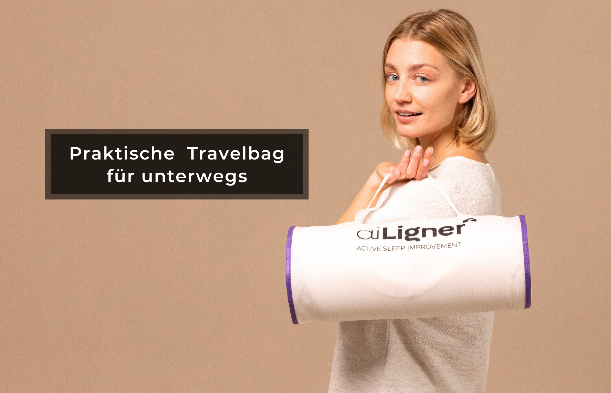 aiLigner Pillow - Anpassbares Nackenstützkissen für erholsamen Schlaf - Third of Life
