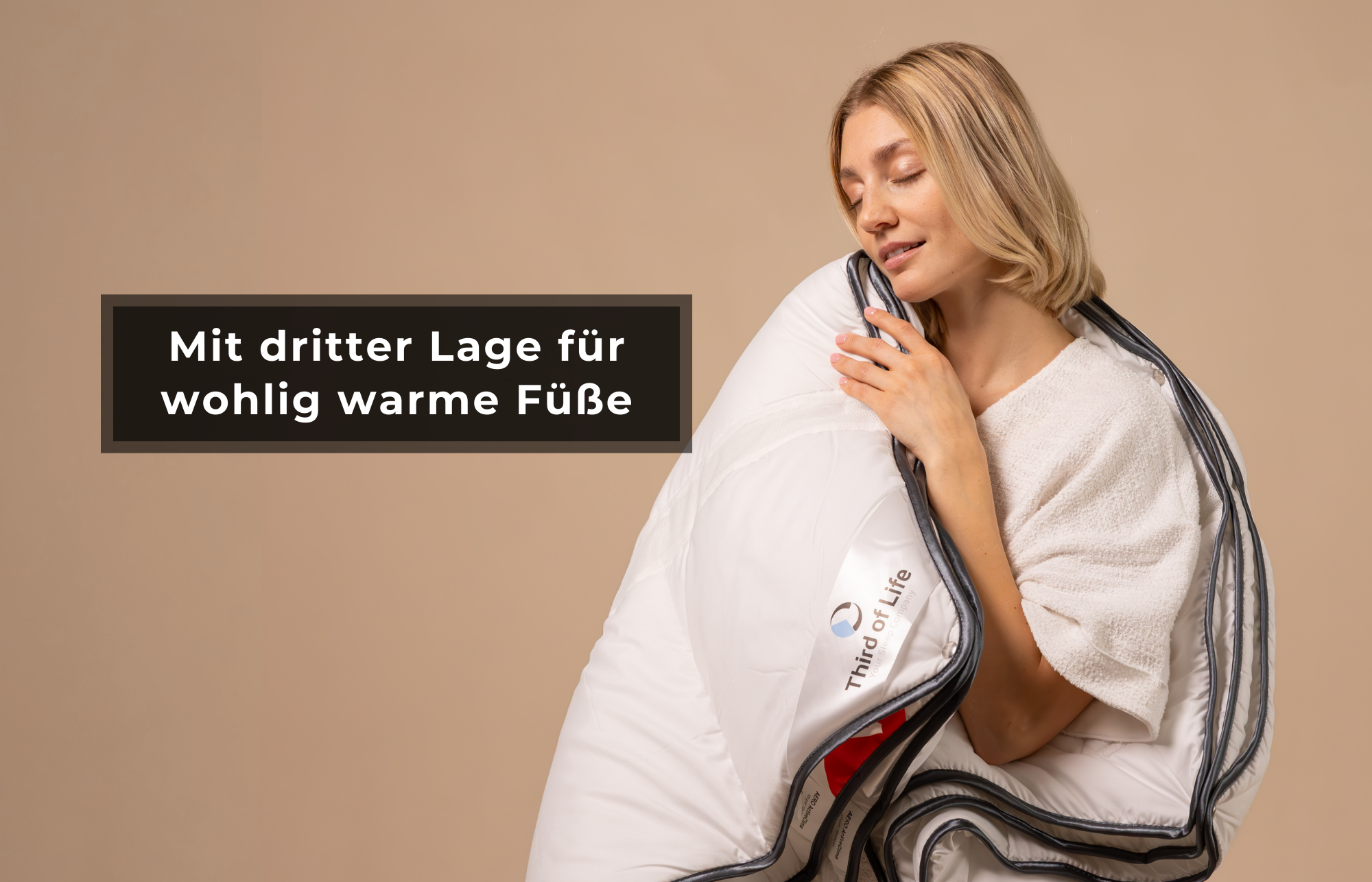 AERO Bettdecke 3-Lagig mit innovativer OptiSleep-Technologie - Third of Life