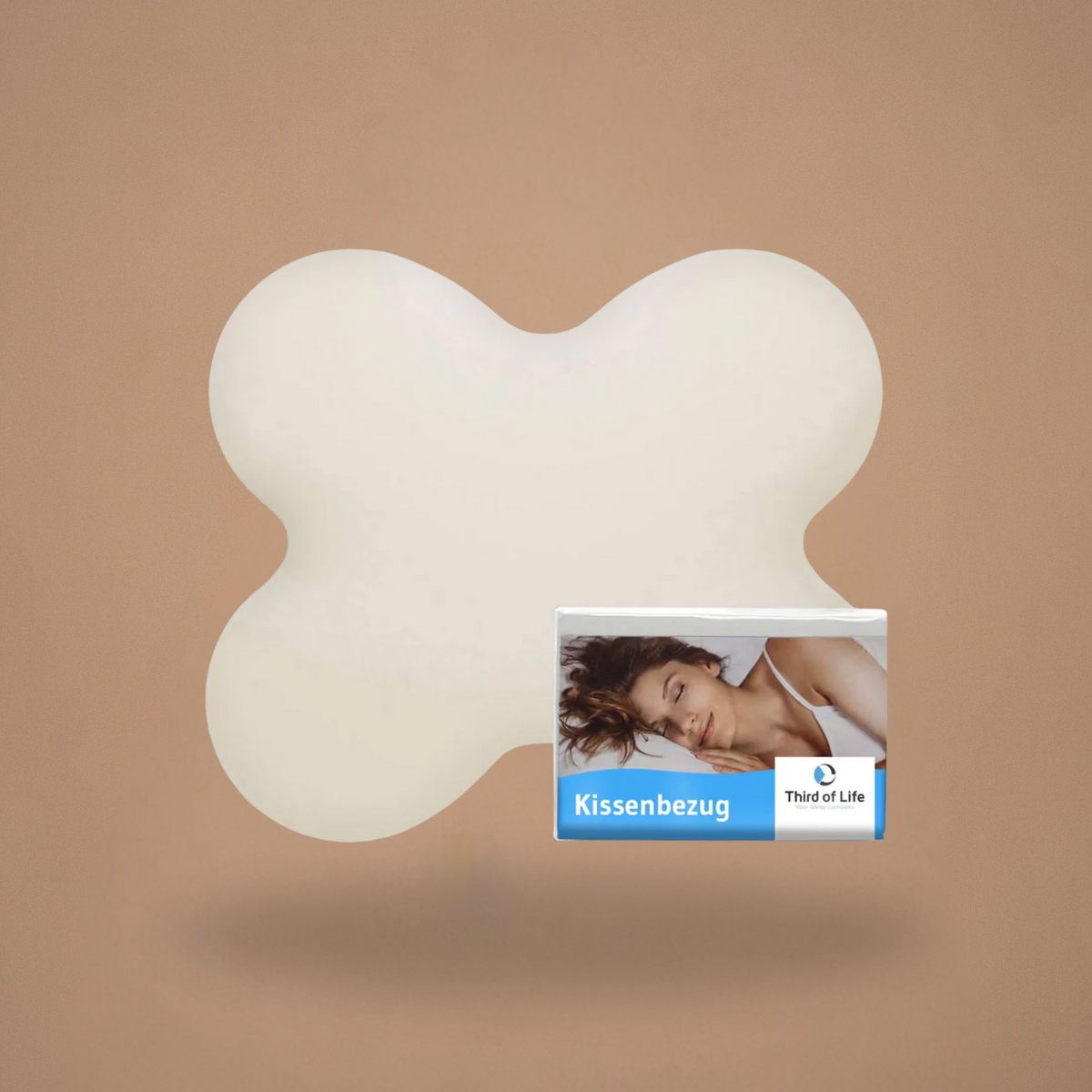 ACAMAR Baumwoll-Kissenbezug Einzelpack - Third of Life