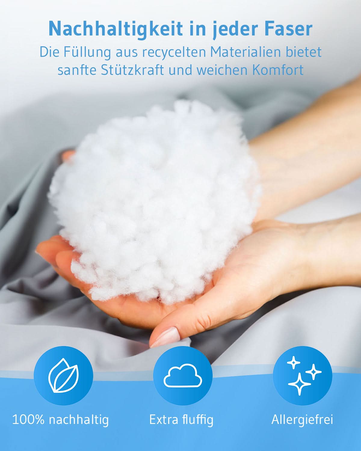 Kinderkissen Tilla 60cm x40cm - Third of Life