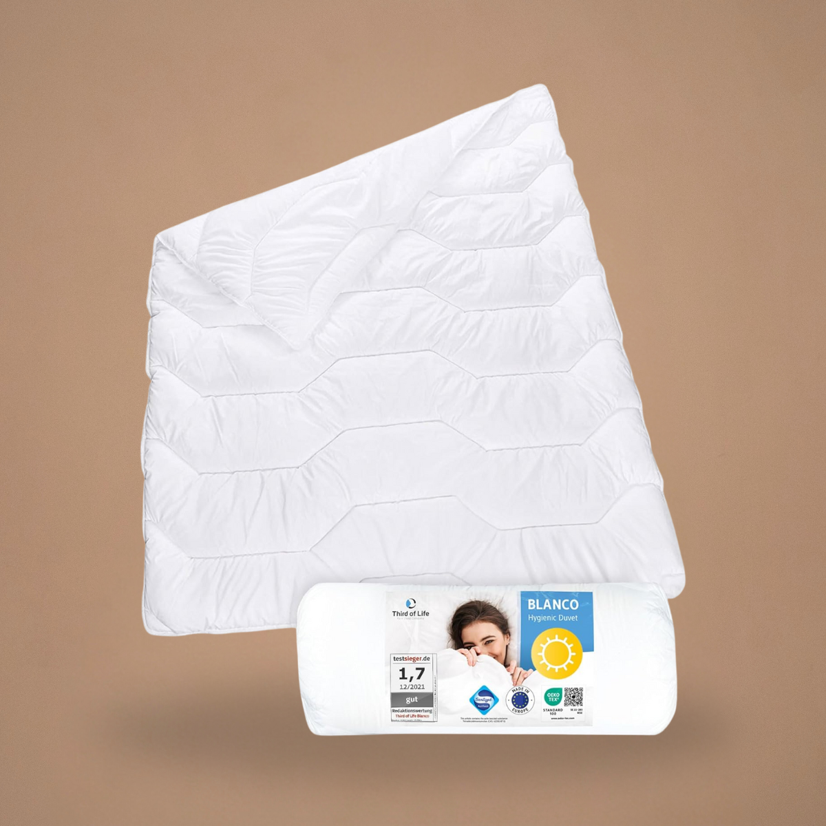Sommerdecke BLANCO mit Sanitized®-Schutz, für Allergiker geeignet