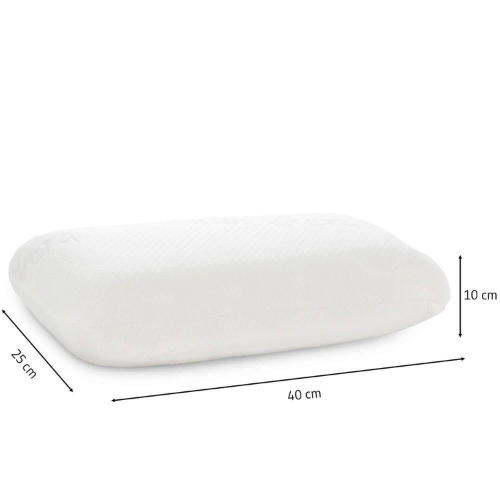 VOLAR Reisekissen, ergonomisches Nackenkissen aus Visco Schaum mit Aloe Vera Bezug - Third of Life