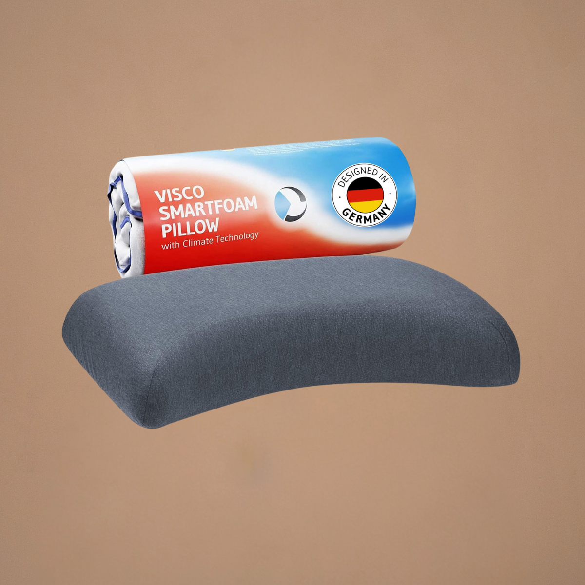 LUNA QuickDry Nackenstützkissen mit Schulterbogen, höhenverstellbar - Third of Life