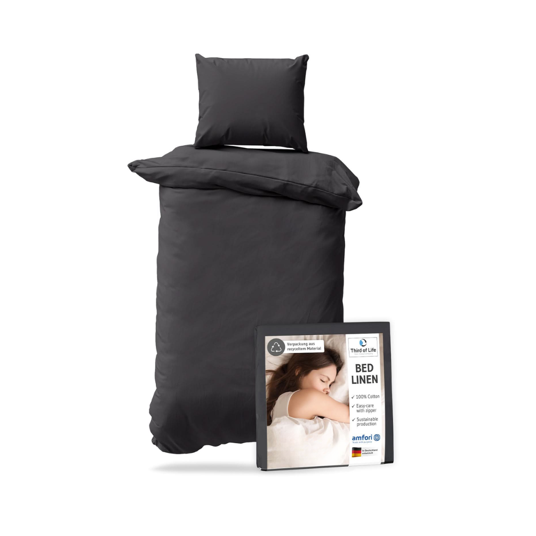 Renforce Bettwäsche NINO - 100% Baumwolle - STANDARD 100 by OEKO-TEX® – leicht & luftig - Third of Life