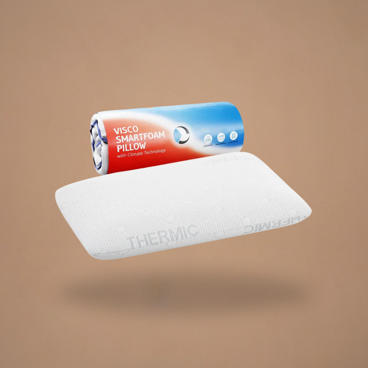 NEKKAR Nackenstützkissen aus Visco Schaum, thermoregulierend - Third of Life