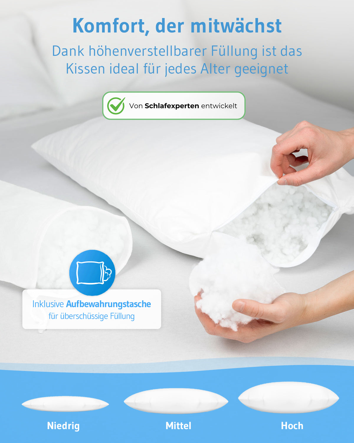 Kinderkissen Tilla 60cm x40cm - Third of Life