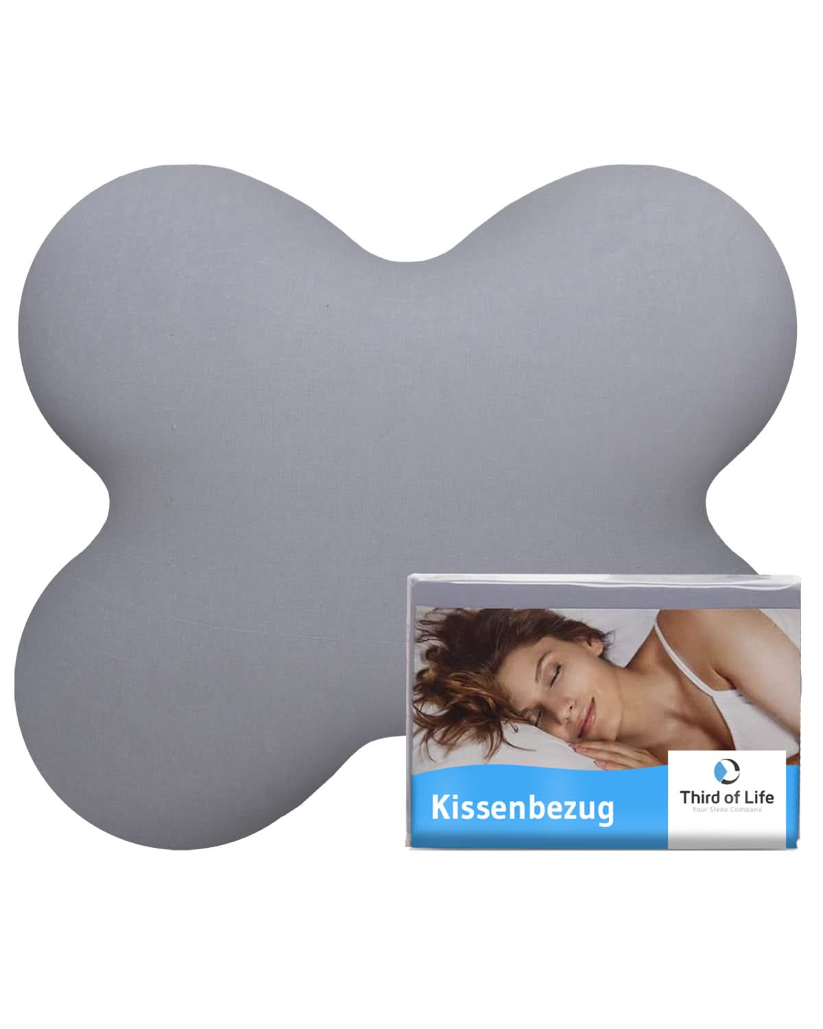 ACAMAR Baumwoll-Kissenbezug Einzelpack - Third of Life