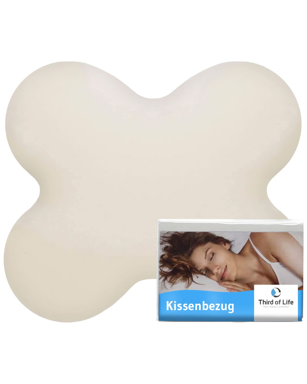 ACAMAR Baumwoll-Kissenbezug Einzelpack - Third of Life