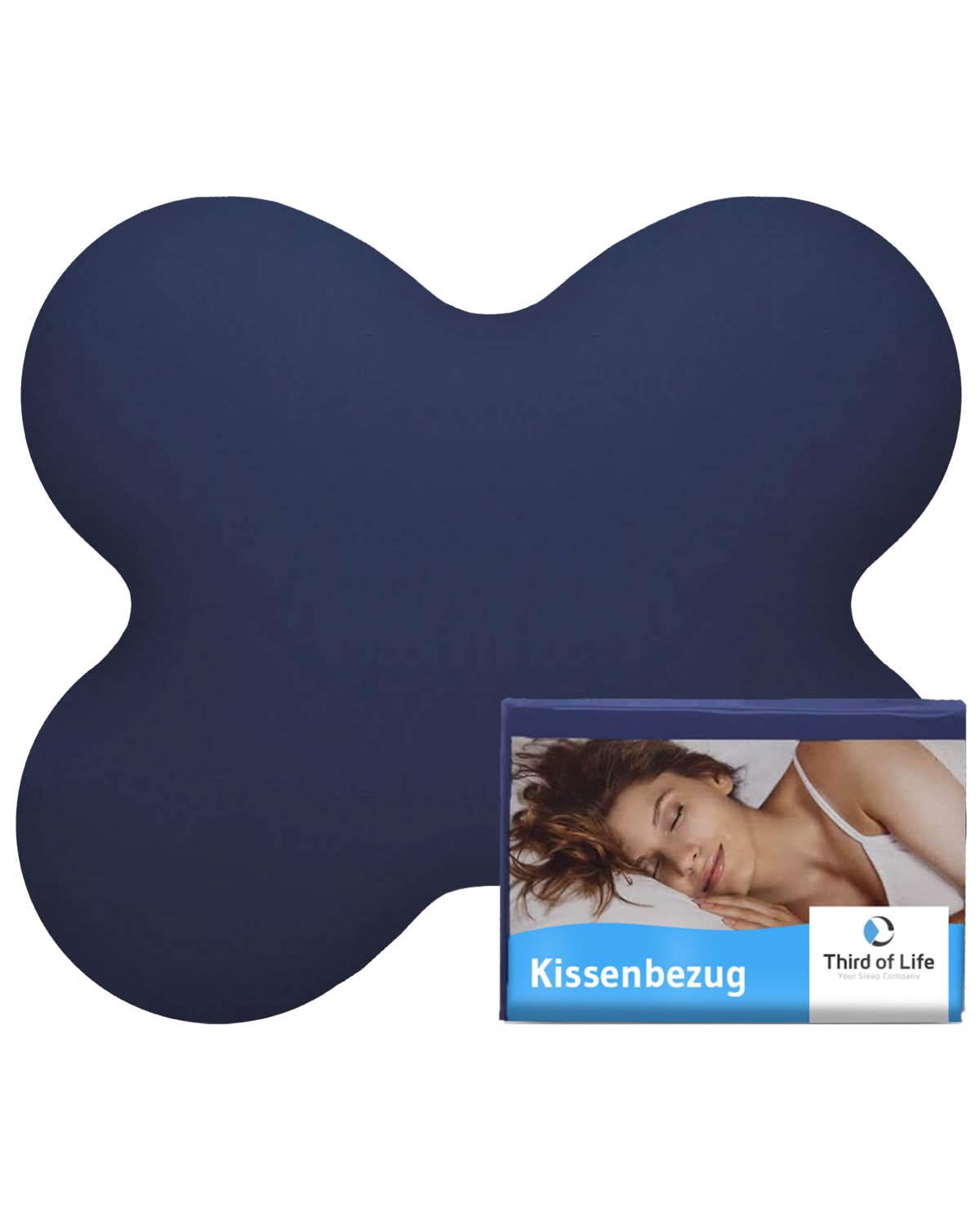 ACAMAR Baumwoll-Kissenbezug Einzelpack - Third of Life