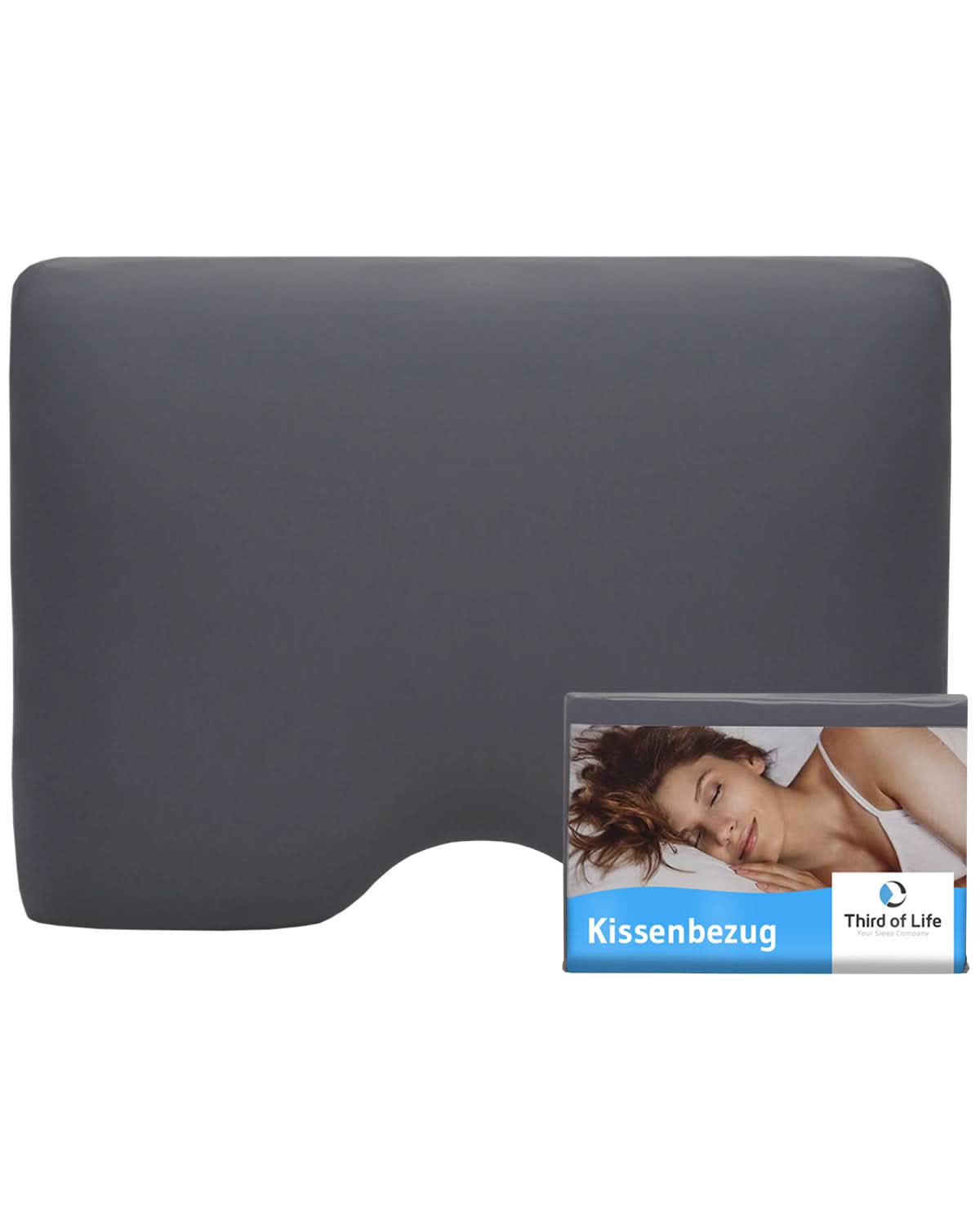 GIANFAR Baumwoll-Kissenbezug Einzelpack - Third of Life