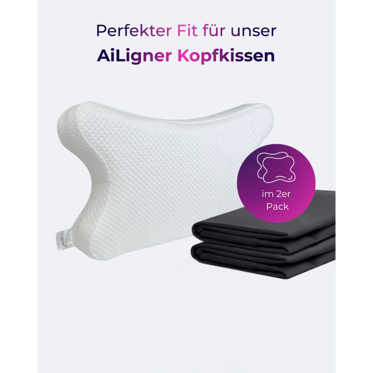 aiLigner Baumwoll Bezug Doppelpack - Third of Life