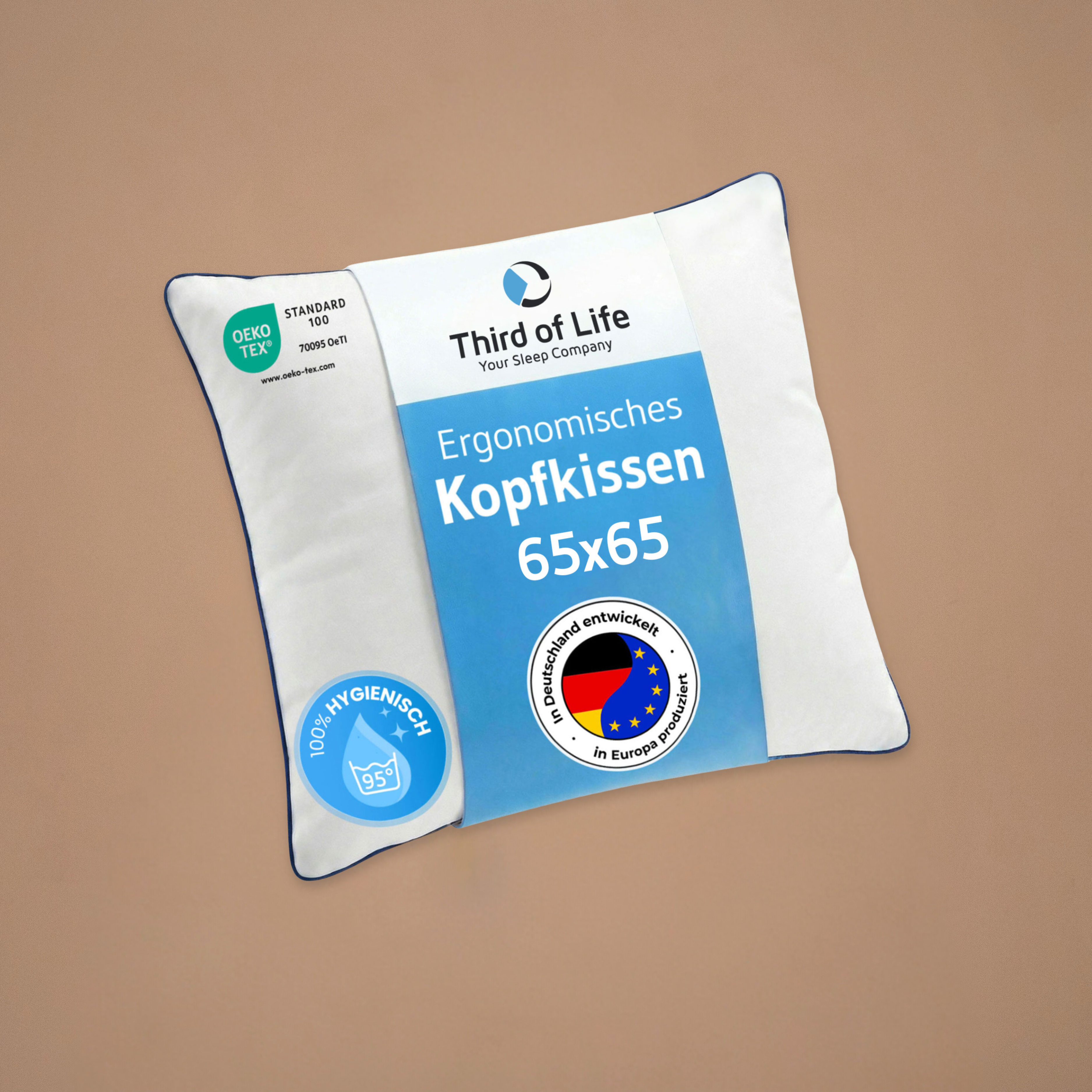 inSpiro Kopfkissen mit Duo-Hohlfasertechnologie - Third of Life