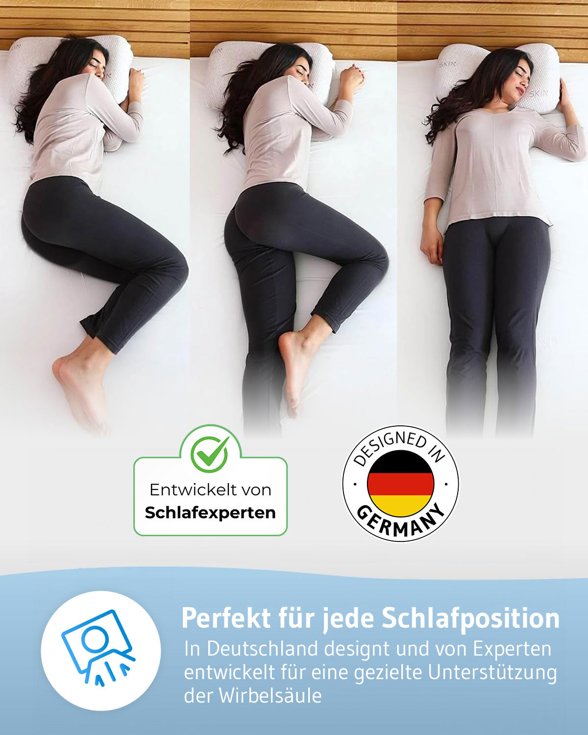 MaBella Wellnesskissen mit SKIN+ Bezug, Aromatherapie mit Ying-Yiang-Öl - Third of Life