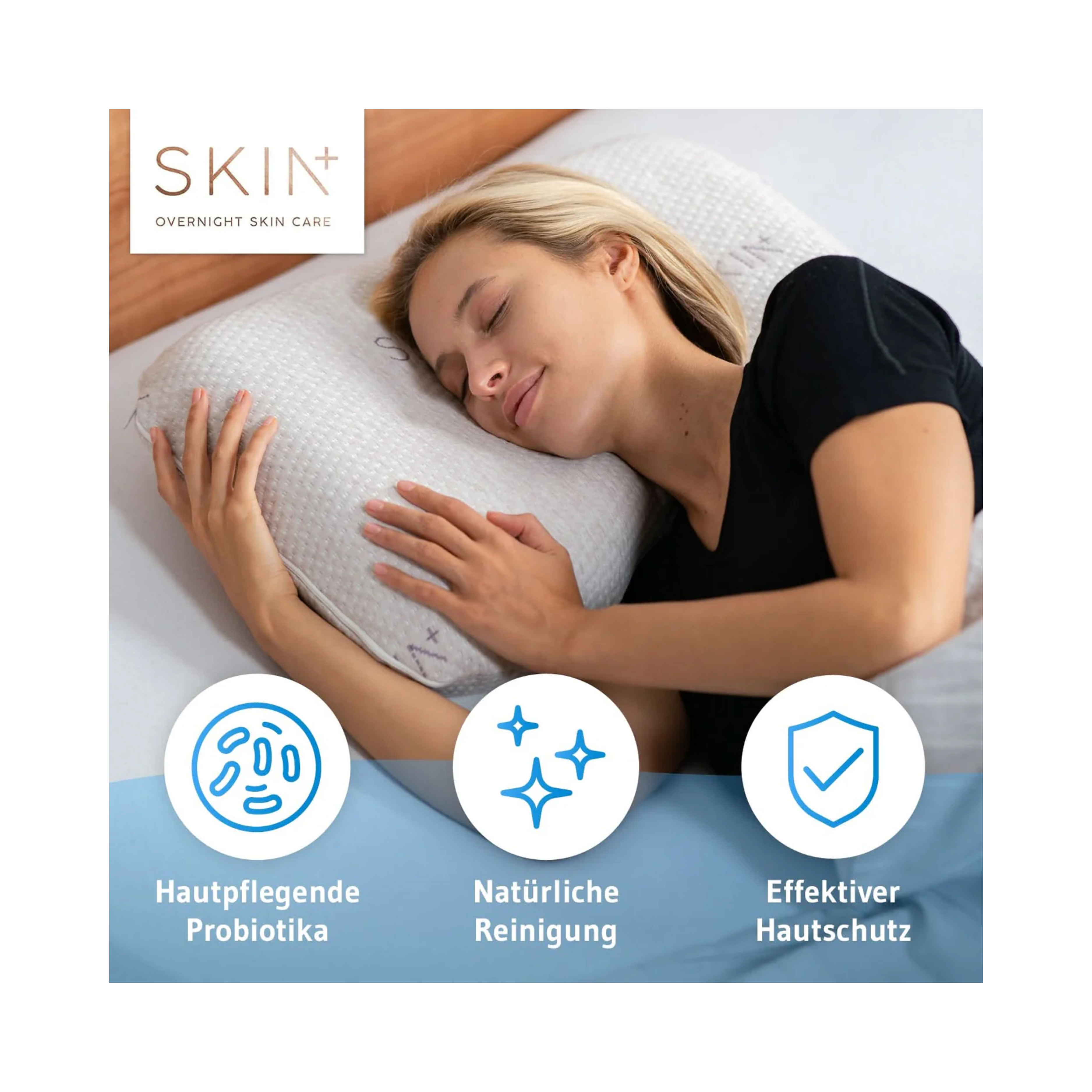 MaBella Wellnesskissen mit SKIN+ Bezug, Aromatherapie mit Ying-Yiang-Öl - Third of Life