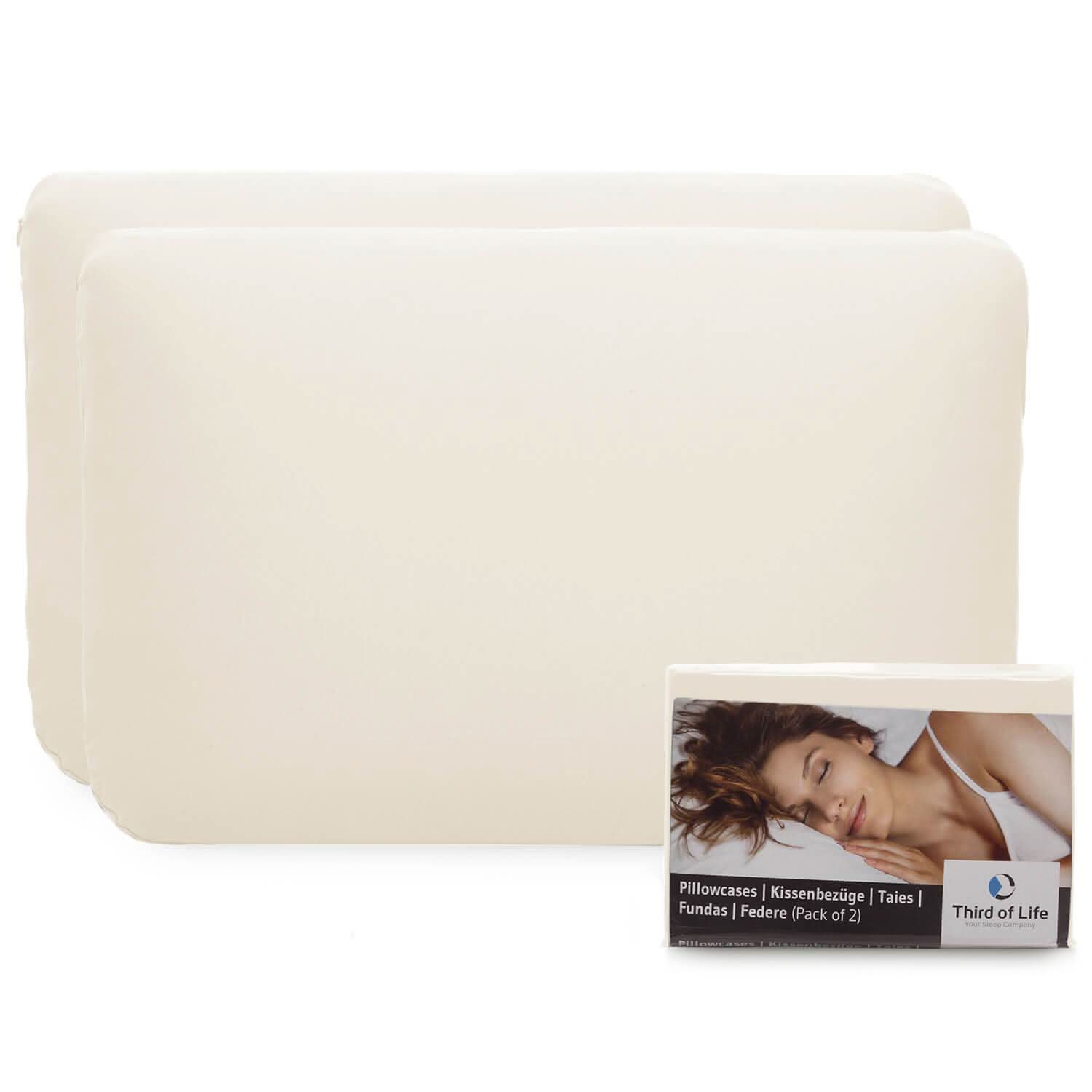 NEKKAR/MIZAR/CLIMAR Baumwoll-Kissenbezug Doppelpack - Third of Life