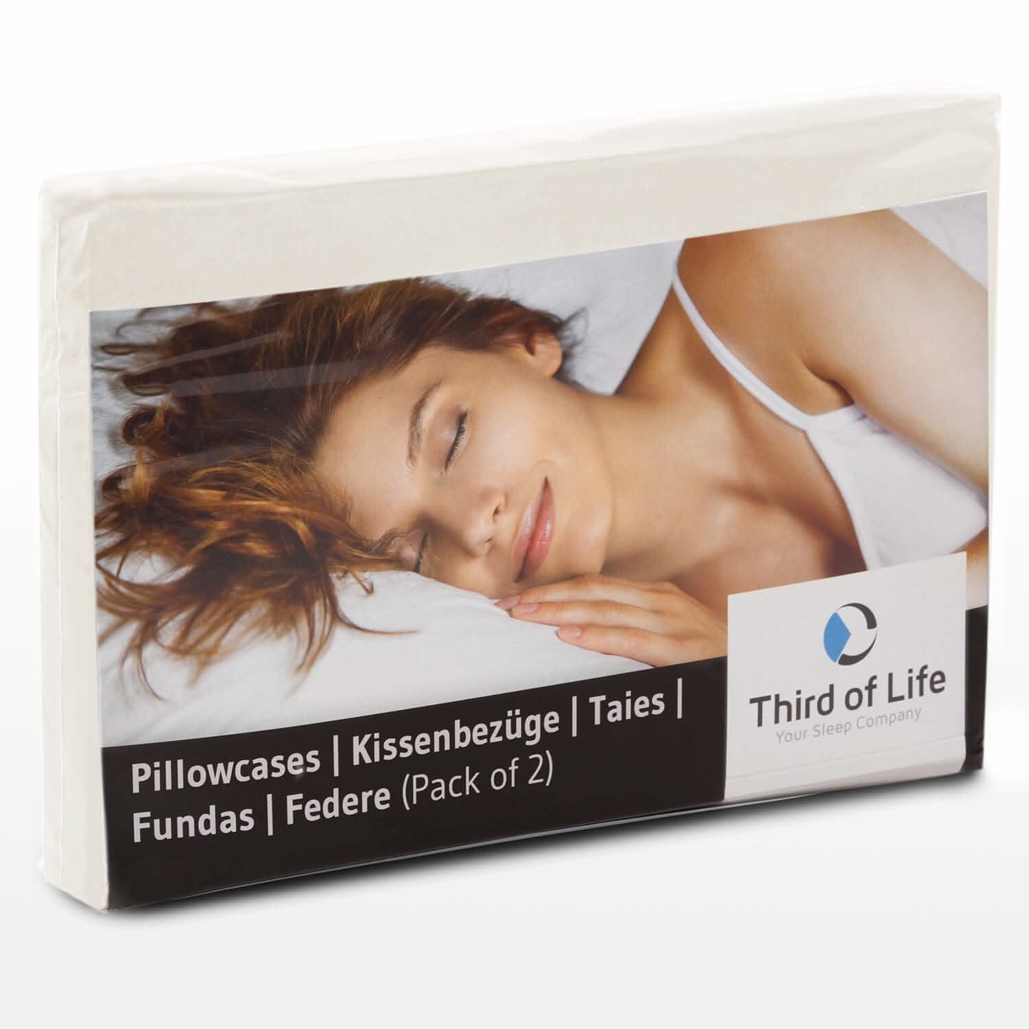 NEKKAR/MIZAR/CLIMAR Baumwoll-Kissenbezug Doppelpack - Third of Life