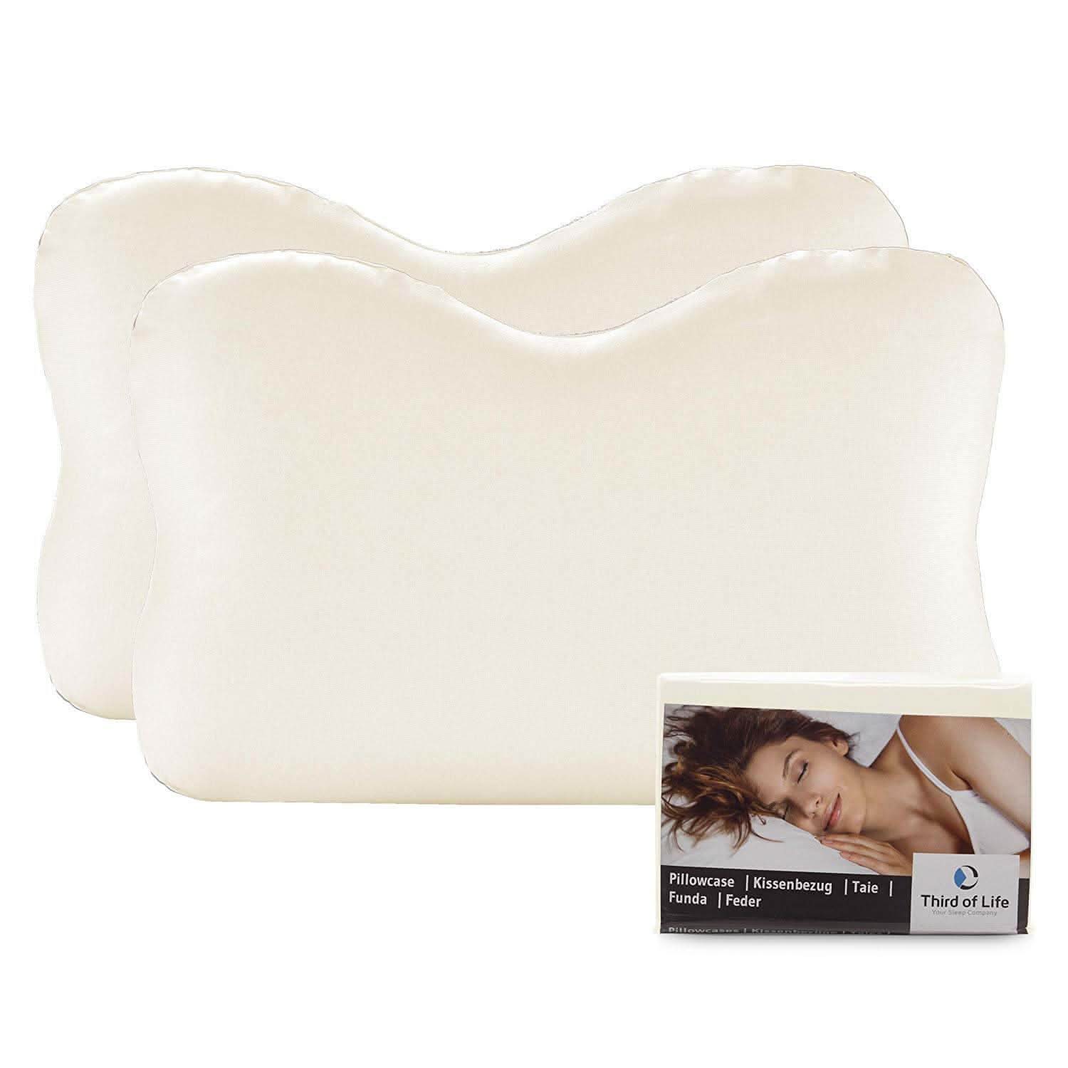 re-charge Baumwoll-Kissenbezug Doppelpack - Third of Life