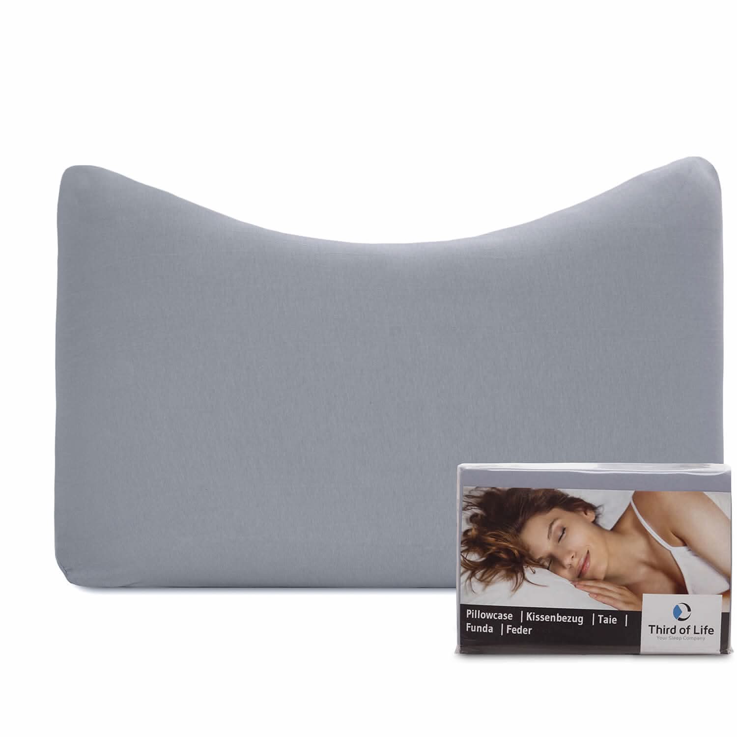 EnergyON/VITAL ice/LUNA Baumwoll-Kissenbezug Einzelpack - Third of Life