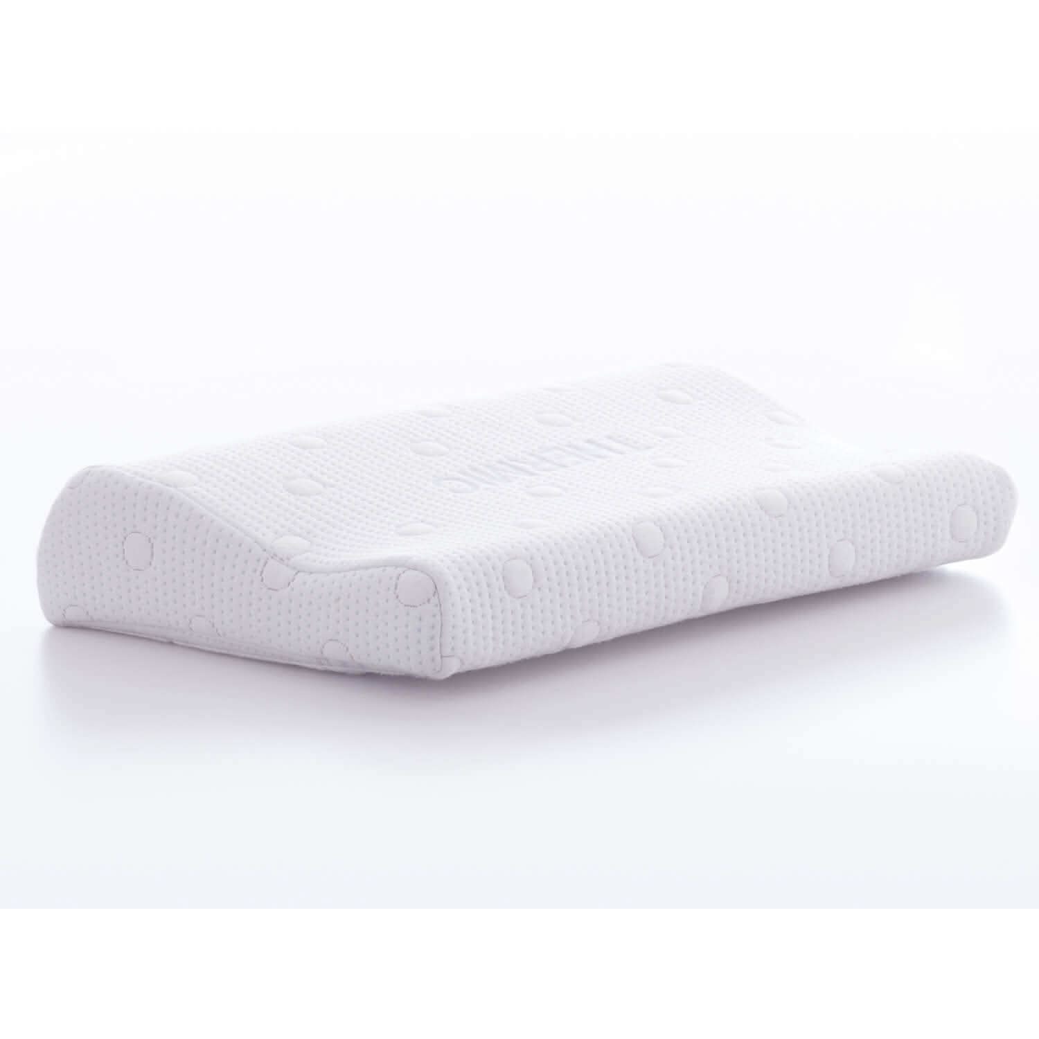 Kopfkissen NINAR aus Visco Schaum für Wasserbetten und Kinder ab 5 Jahren, mit ergonomischer Nackenwelle, für Seiten- oder Rückenschläfer - Third of Life