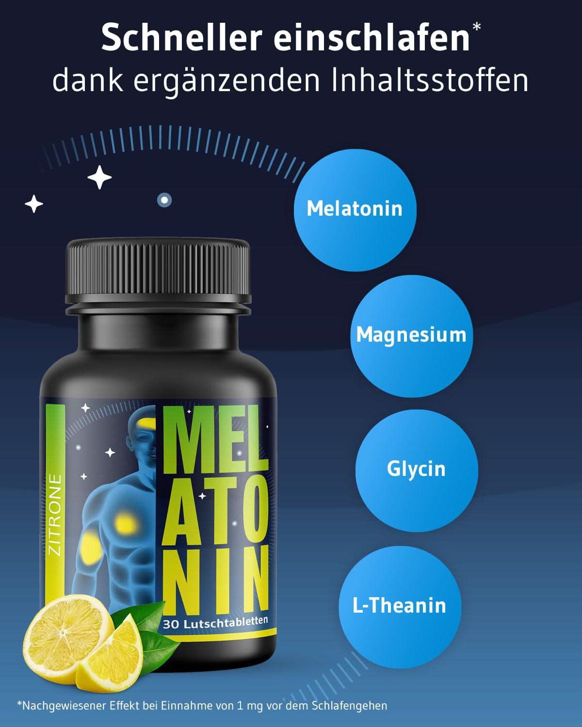 Melatonin-Lutschtabletten mit Zitronen-Geschmack - Third of Life