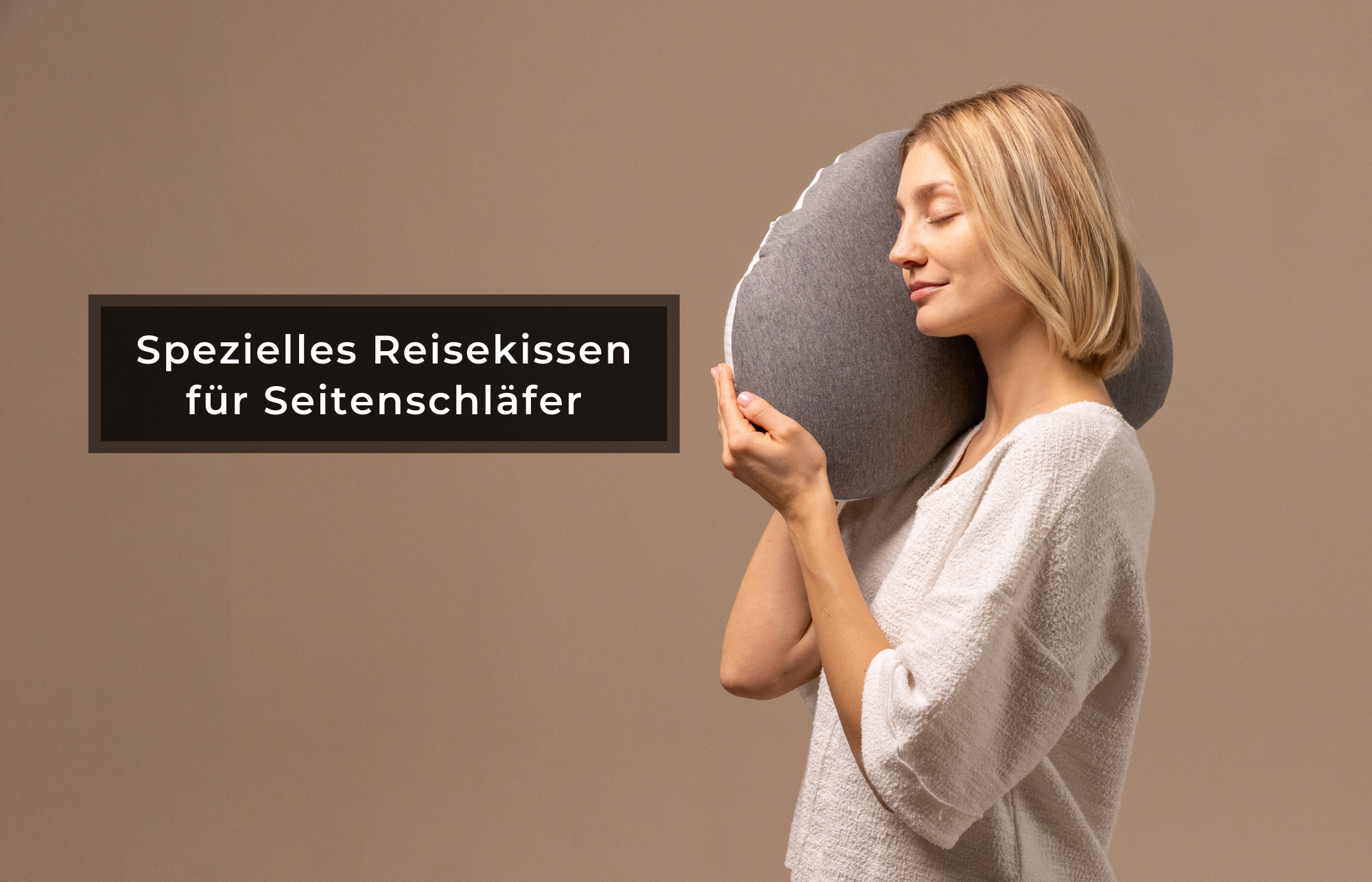 TWIST-  2-seitiges Seitenschläfer-Kopfkissen mit zwei Liegeflächen - Third of Life