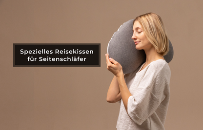 TWIST-  2-seitiges Seitenschläfer-Kopfkissen mit zwei Liegeflächen - Third of Life