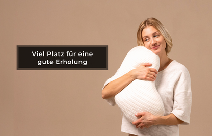 TWIST-  2-seitiges Seitenschläfer-Kopfkissen mit zwei Liegeflächen - Third of Life