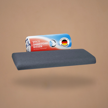 HADAR low - Flaches Bauchschläferkissen für erholsame Nächte - Ergonomisch aus Visco Schaum - Third of Life