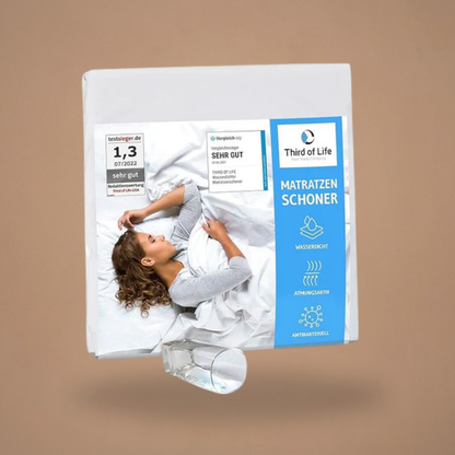 LISA Matratzenschoner - 100% wasserdicht, mit Seitenwänden (25cm) , für Allergiker - Third of Life