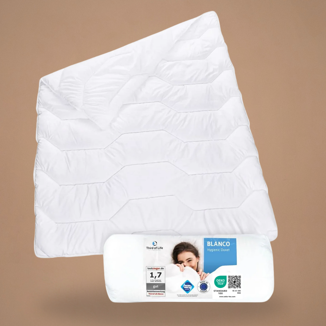 Sommerdecke BLANCO mit Schutz vor Milben & Bakterien