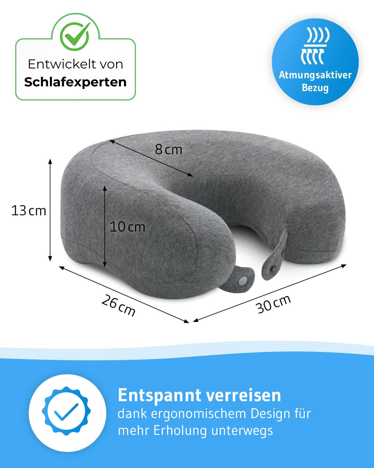 RONDAR Nackenhörnchen mit FlexiFit Bezug - Third of Life