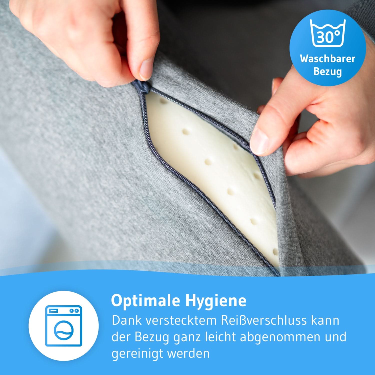 Viskoschaum Nackenrolle UniRoll klein - Third of Life