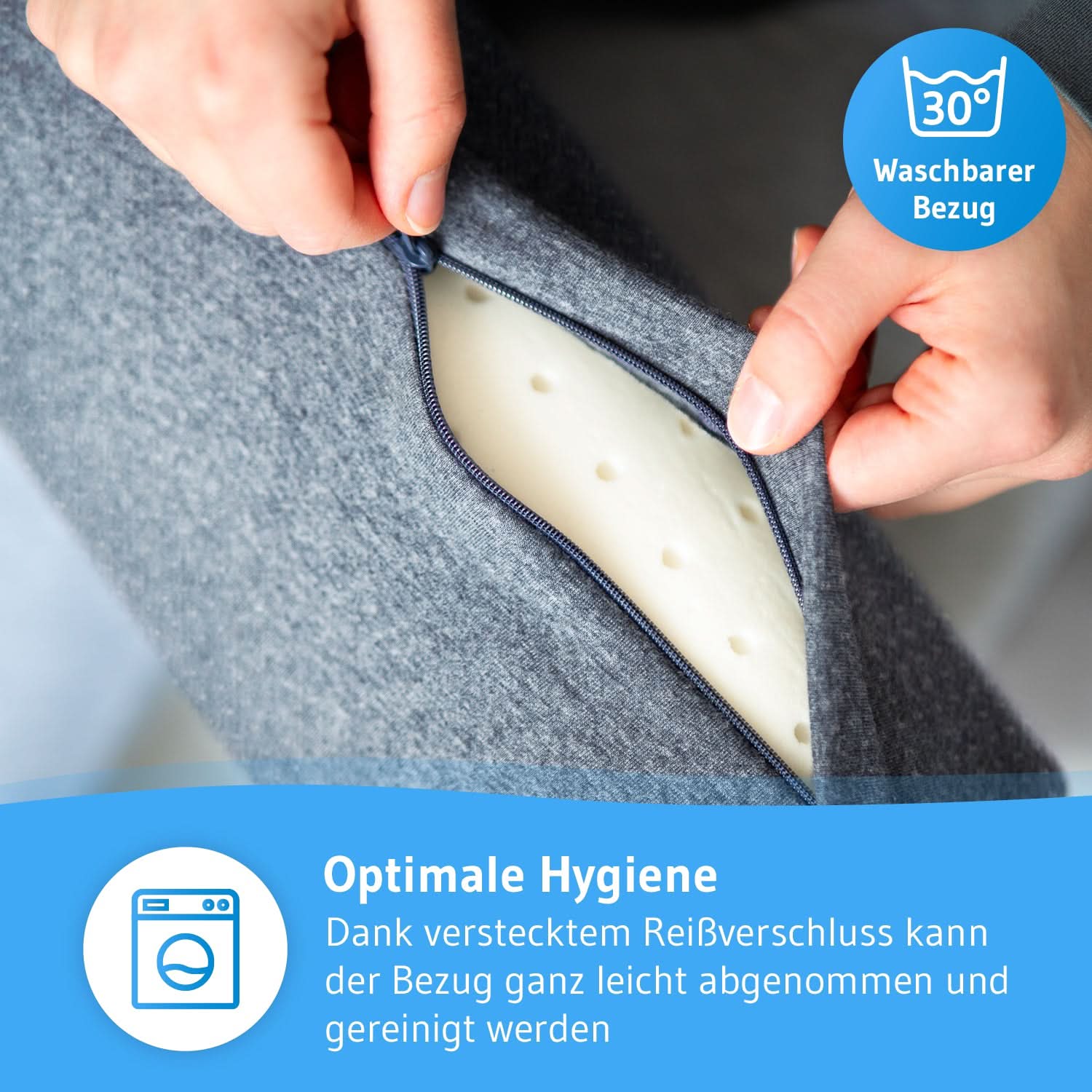 Viskoschaum Nackenrolle UniRoll klein - Third of Life