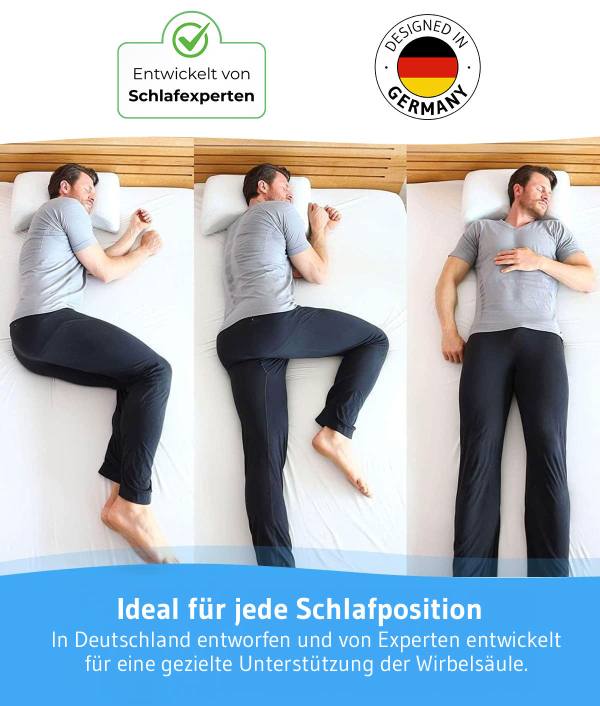 VITAL ice kühlendes Nackenstützkissen mit ClimaCool Bezug