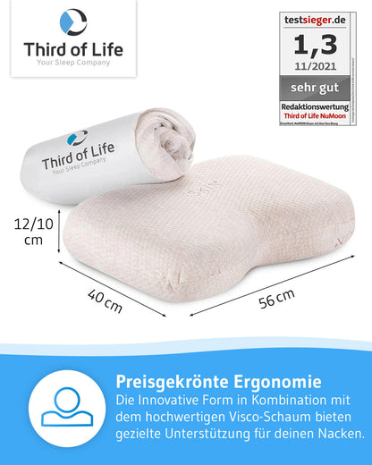 MaBella Wellnesskissen mit SKIN+ Bezug, Aromatherapie mit Ying-Yiang-Öl - Third of Life
