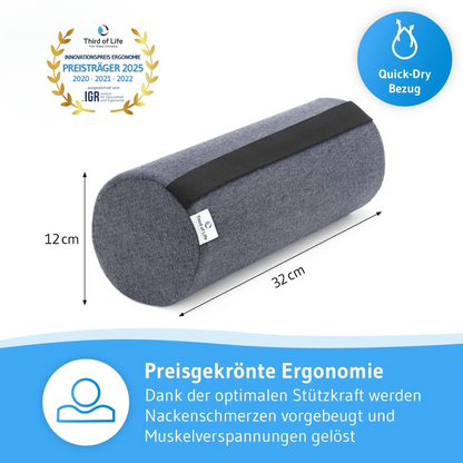 UniRoll groß Nackenrolle aus Visco Schaum