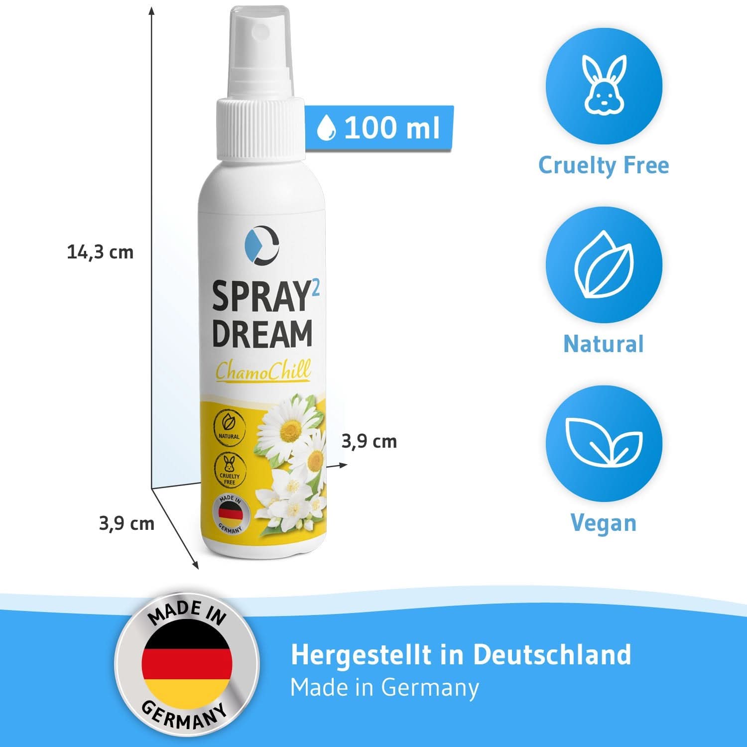 SPRAY² Dream ChamoChill Aroma-Kissenspray - Third of Life