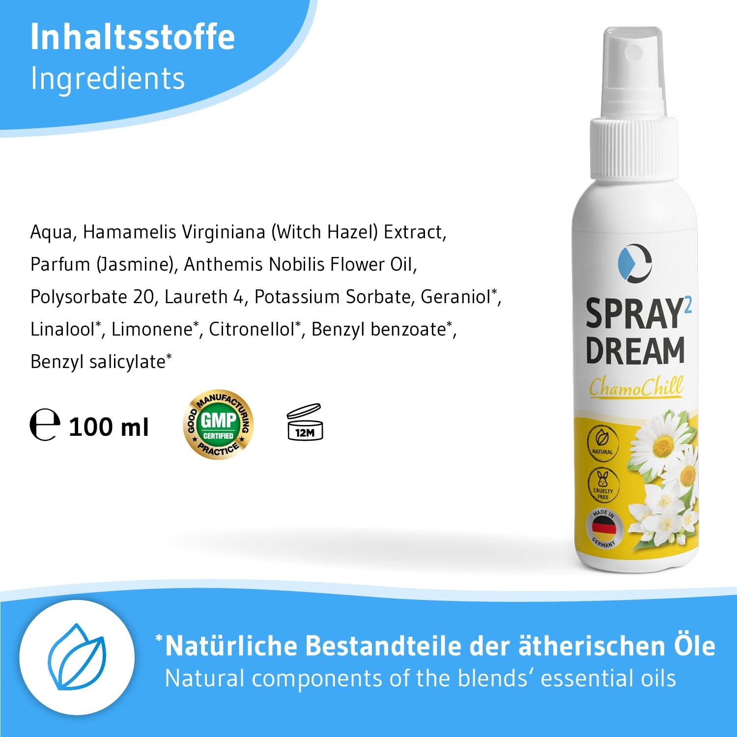 SPRAY² Dream ChamoChill Aroma-Kissenspray - Third of Life