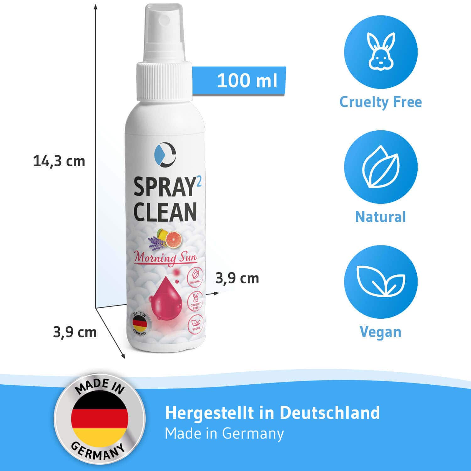 SPRAY² Clean Morning Sun Cleaning-Kissenspray - Third of Life