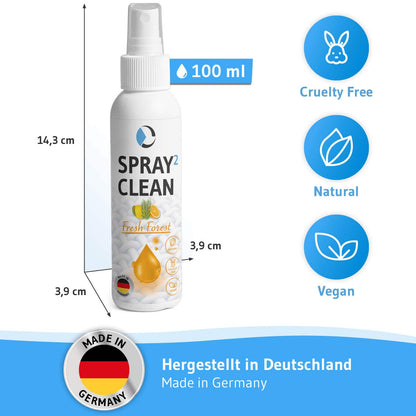 SPRAY² Clean Fresh Forest Cleaning-Kissenspray - Third of Life