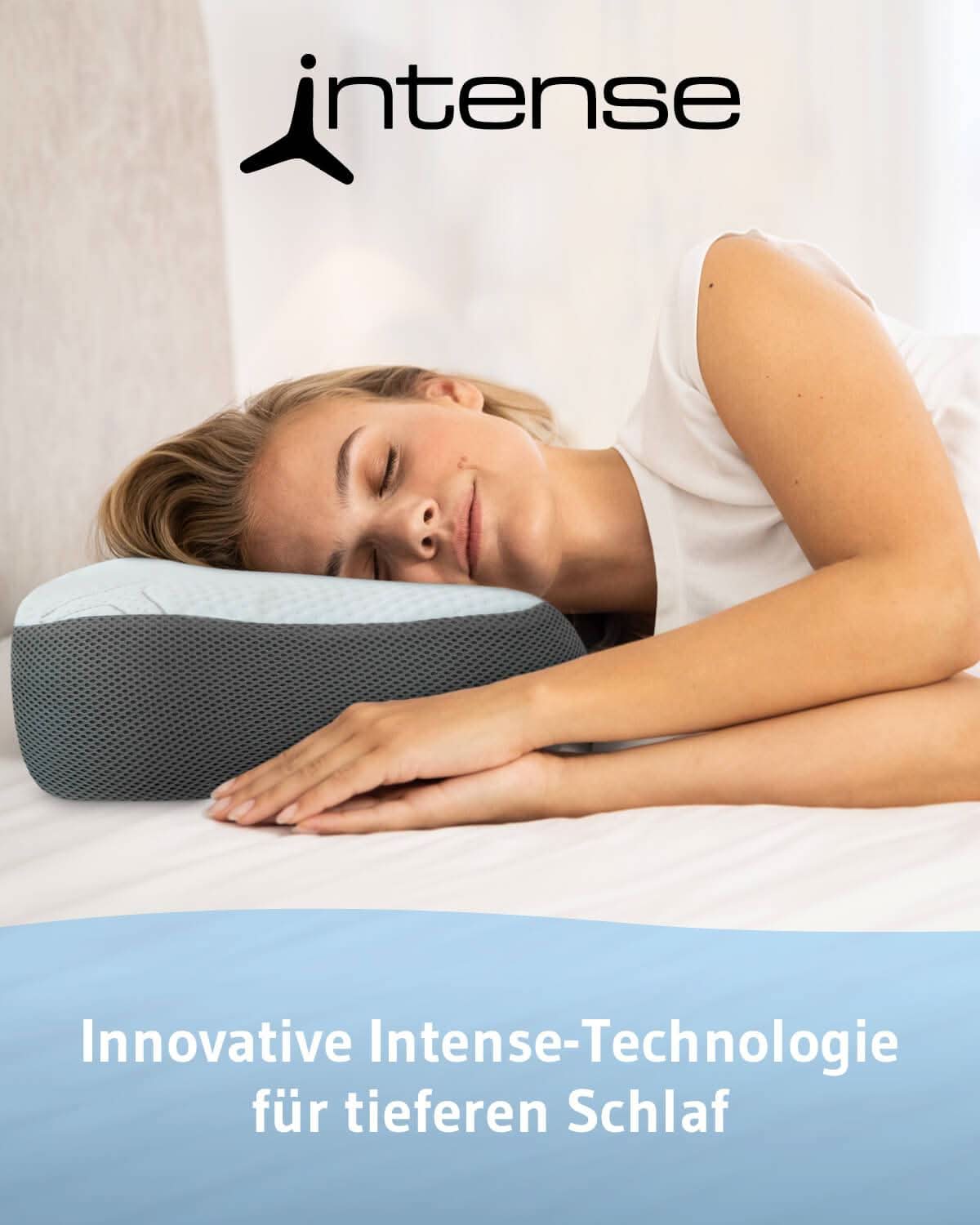 Nackenkissen ReCharge Intense mit Bambus-Aktivkohle Viscoschaum - Third of Life