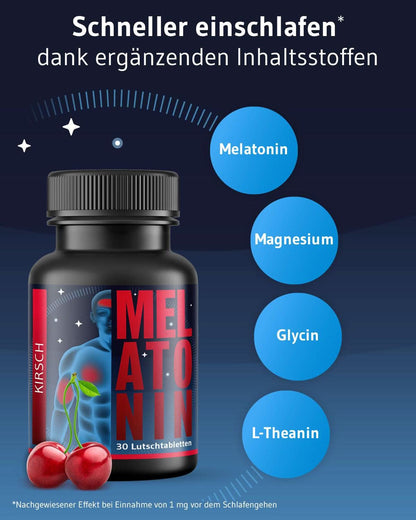 Melatonin Lutsch-Tabletten mit Kirsch-Geschmack - Third of Life