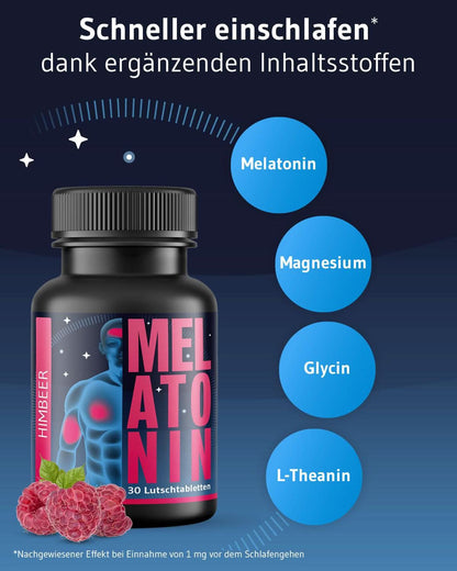 Melatonin Lutsch-Tabletten mit Himbeer-Geschmack - Third of Life